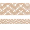 Krafty Pop! Natural Chevron Border