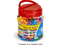 Lace-A-Word Beads - Lowercase