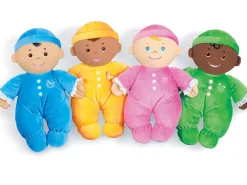 Lakeshore Cuddly Washable Dolls - Complete Set