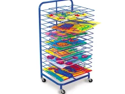 Lakeshore Double-Space Mobile Drying Rack