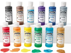 Lakeshore Fully Washable Liquid Tempera Paint - 4-Ounce Bottles