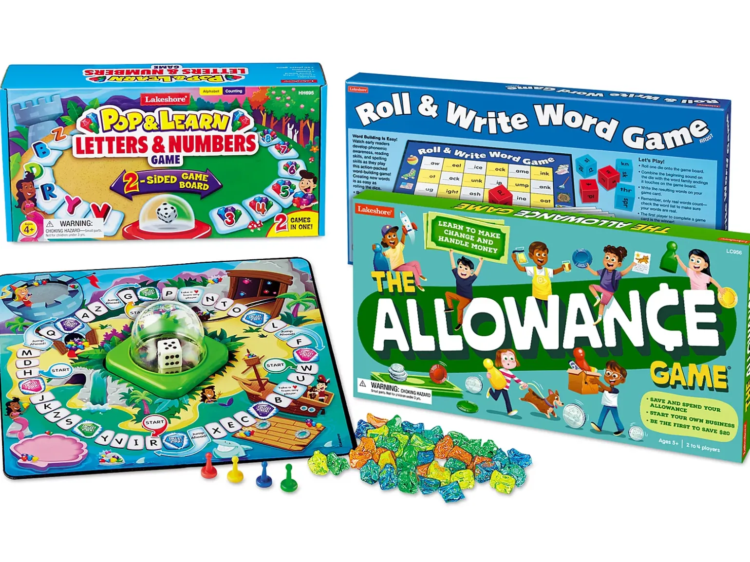 Lakeshore Learning Games - Complete Set