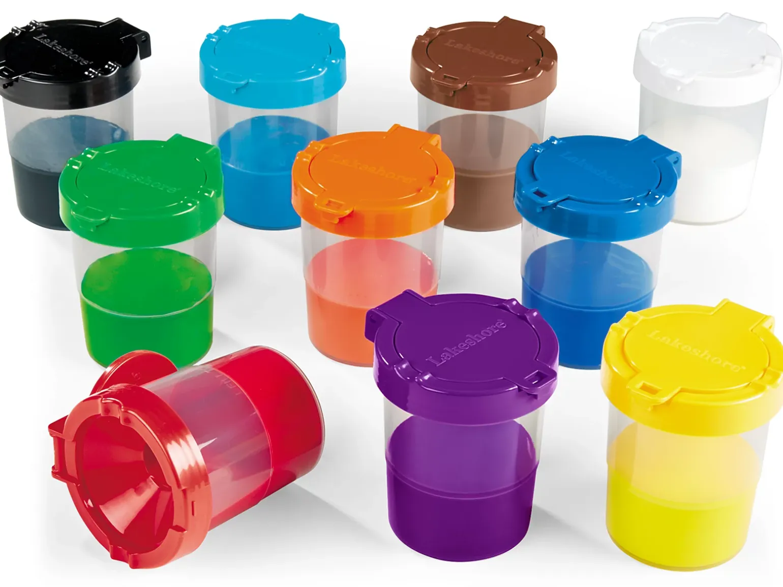 Lakeshore No-Spill Paint Cups
