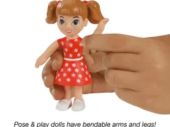 Lakeshore Pose & Play Dolls - Caucasian Family