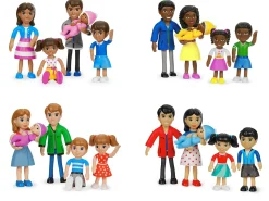 Lakeshore Pose & Play Families - Complete Set