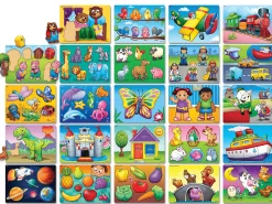 Lakeshore Preschool Puzzle Library with Rack