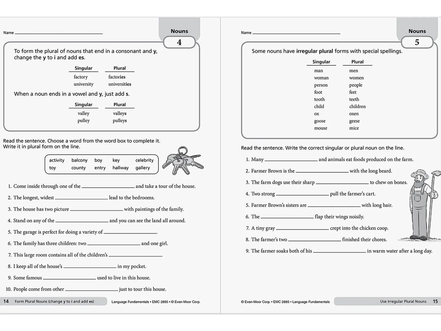 Language Fundamentals Activities Workbook - Gr. 5