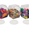 Large Unbreakable Craft Jars - Set of 3