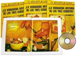 ¡La verdadera historia de los tres cerditos! Read-Along