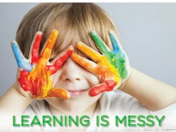 Learning Is Messy Poster