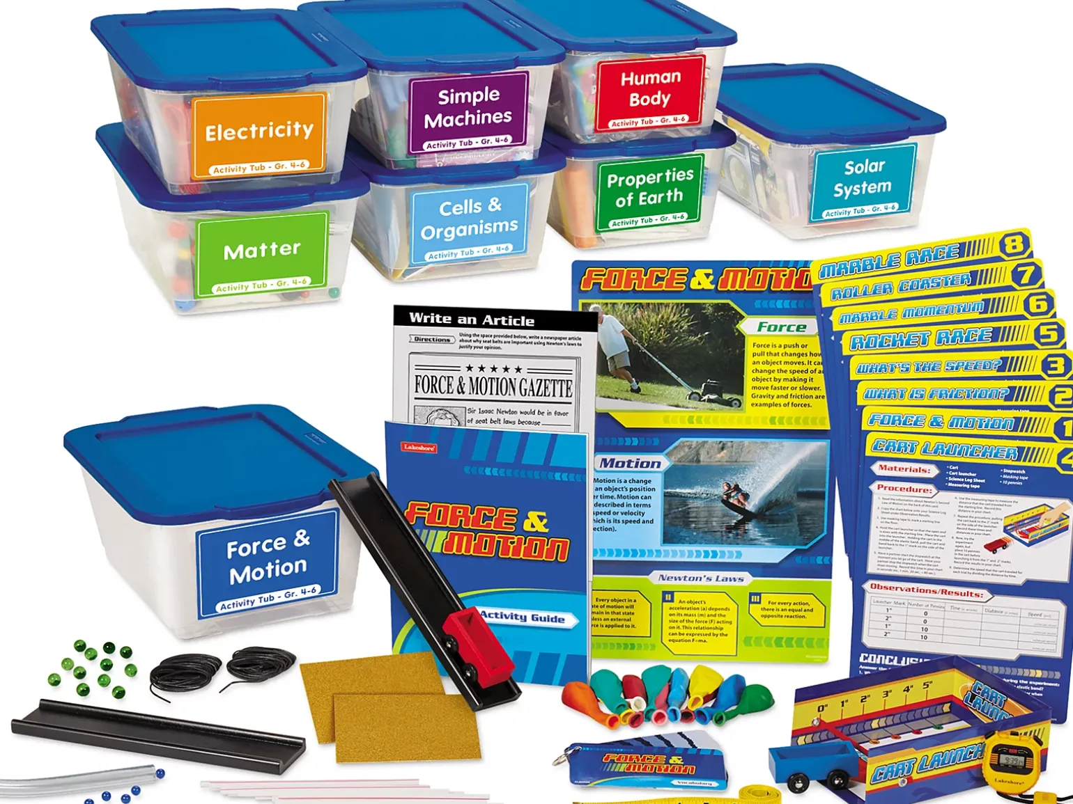 Learning Science Activity Tubs - Gr. 4-6 - Complete Set