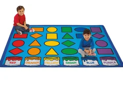 Learning Shapes & Colors Activity Carpets