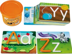 Learn the Alphabet! Dough Mats