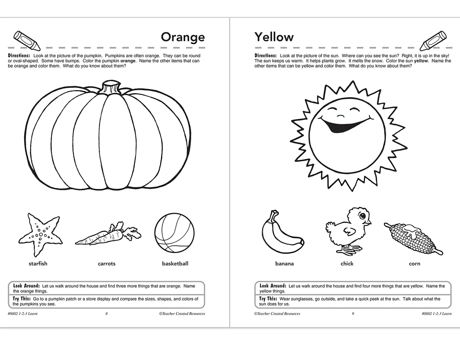 1-2-3 Learn Workbook - Preschool-Pre K