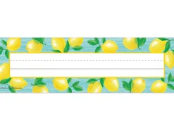 Lemon Zest Nameplates