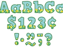 Lemon Zest 4" Punch-Out Letters