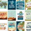 Let’s Explore Motivational Mini Poster Pack