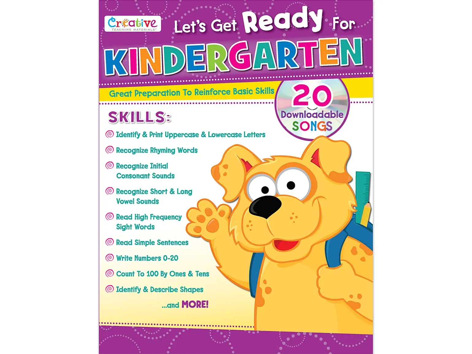 Let’s Get Ready for Kindergarten Workbook