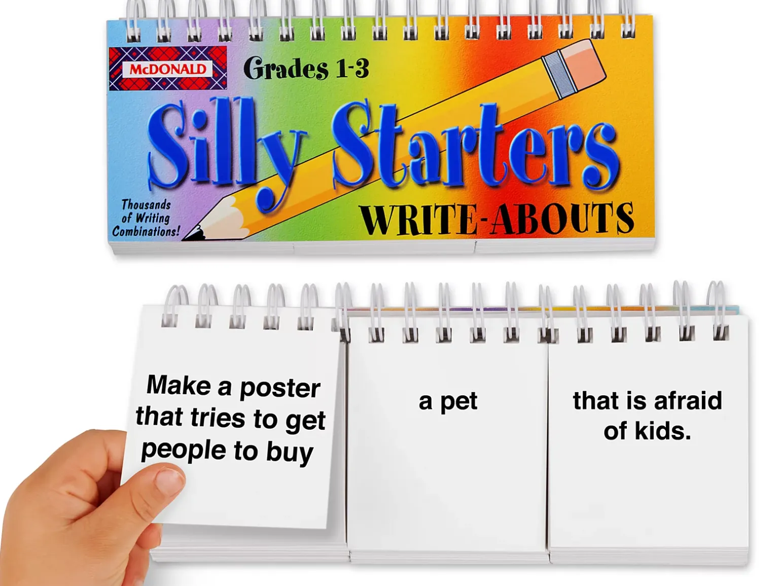 Let’s Get Writing! Silly Starters Flip Book - Gr. 1-3
