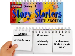 Let’s Get Writing! Story Starters Flip Book - Gr. 1-3