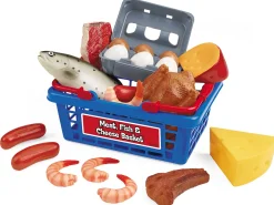 Let’s Go Shopping Meat, Fish & Cheese Basket