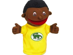 Let’s Talk! African American Boy Puppet