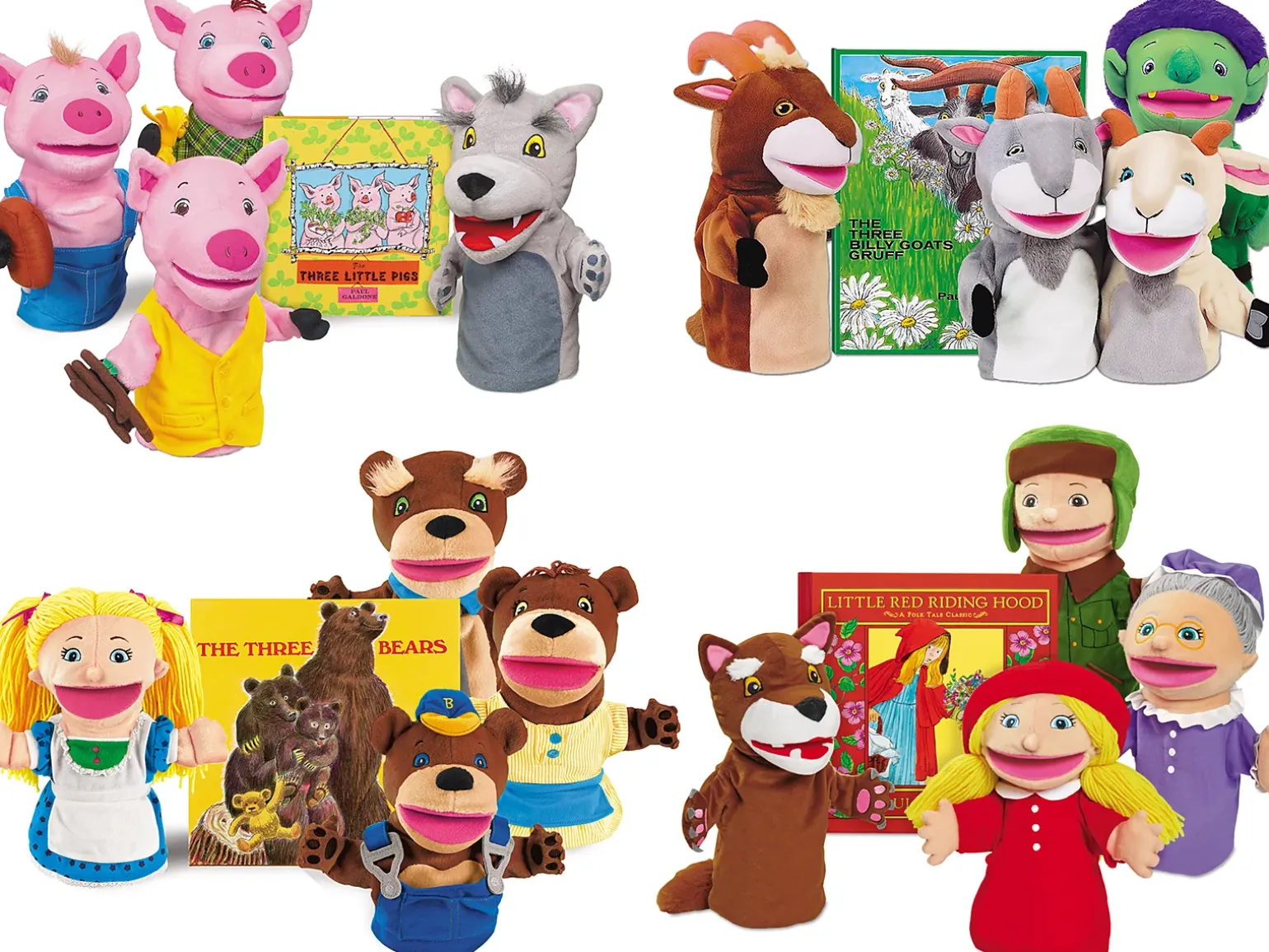 Let’s Talk! Storytelling Puppets - Complete Set