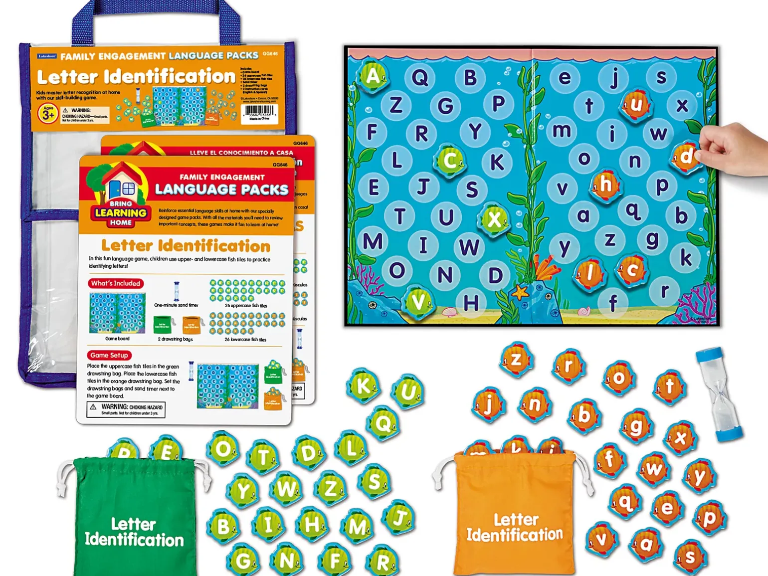 Letter Identification Family Engagement Pack