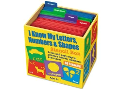Letters, Numbers & Shapes Giant Stencil Box