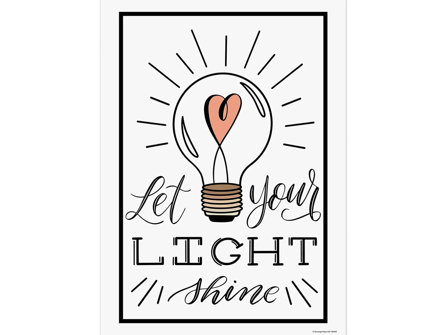 Let Your Light Shine Poster