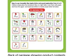 Light Table Alphabet Tracing Tiles