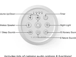 Light-Up Calming Sounds Machine
