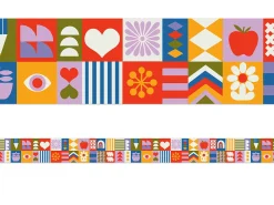 Lisa Congdon Whimsical Pattern Border