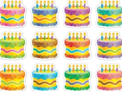 Little Birthday Cake Accents