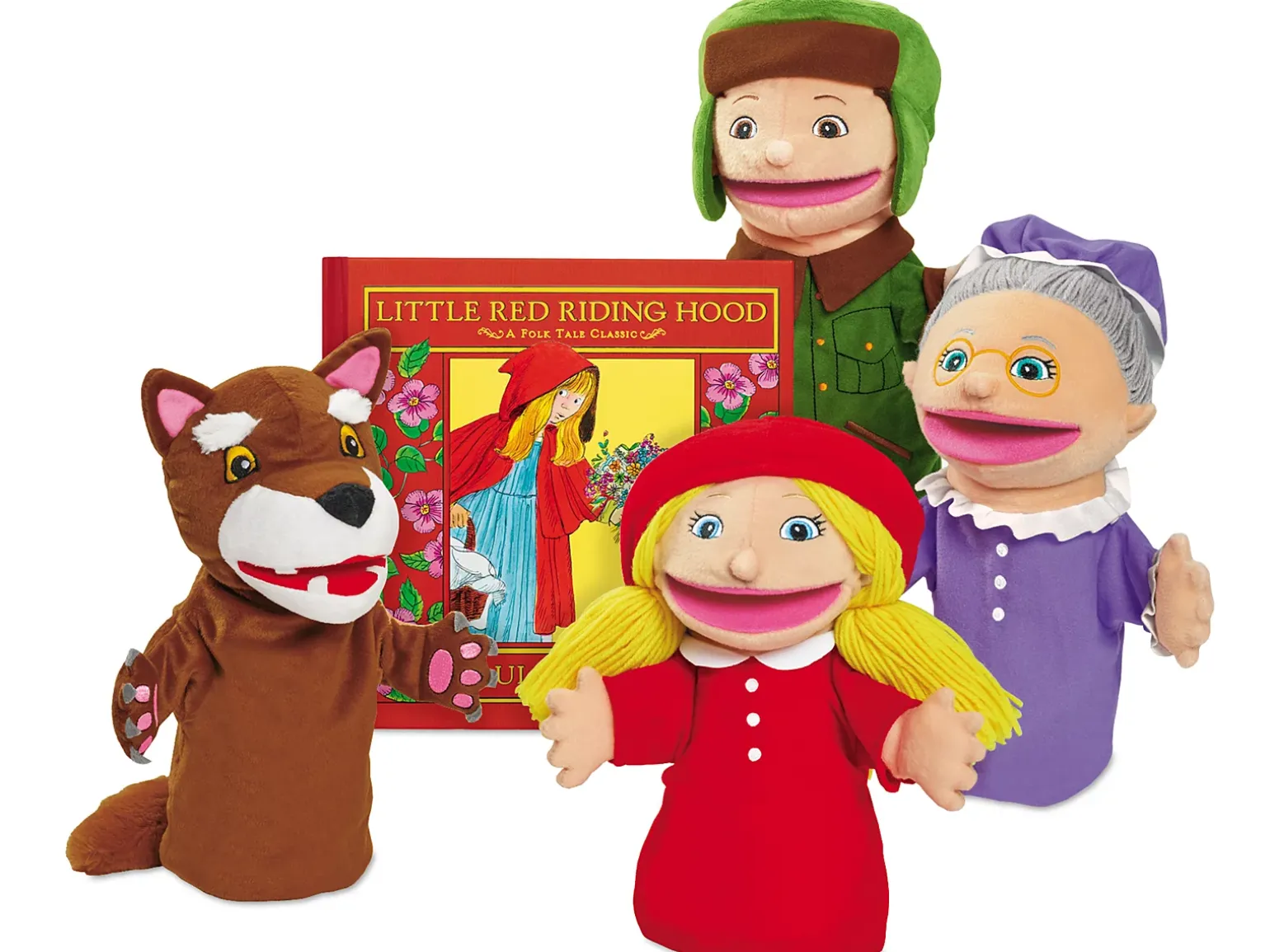 Little Red Riding Hood Storytelling Puppet Set