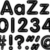 Loop-De-Loop 4" Punch-Out Letters
