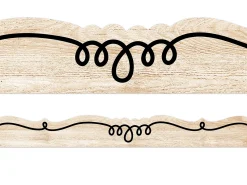 Loop-De-Loop Wood Border