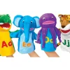 Machine-Washable Alphabet Puppet Set