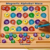 Magnetic Alphabet Maze