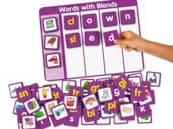 Magnetic Blends Word Building Board