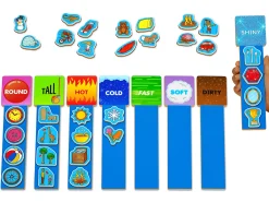 Magnetic Descriptive Words Rods