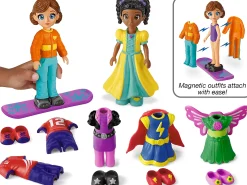Magnetic Dress & Play Dolls