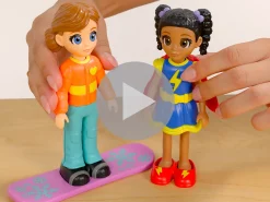 Magnetic Dress & Play Dolls