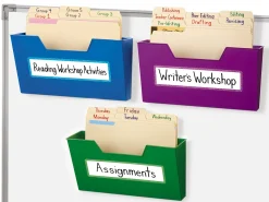 Magnetic Folder Bins - Set of 3