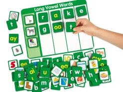 Magnetic Long Vowels Word Building Board