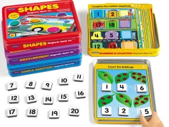 Magnetic Math Activity Tins - Complete Set