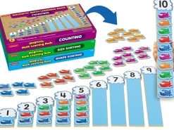 Magnetic Math Learning Rods - Complete Set