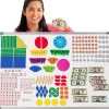 Magnetic Math Manipulatives Library