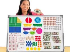 Magnetic Math Manipulatives Library