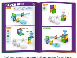 Magnetic Wonder Tiles® - Ball Run